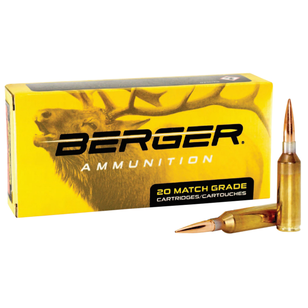 Berger Bullets 50010 Target Rifle 6.5PRC 156gr Hybrid 20 Per Box/10 Case