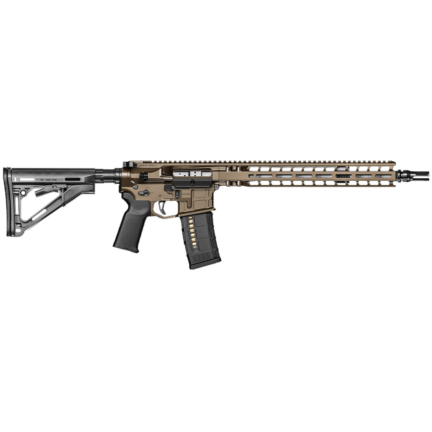 Radian Weapons R0040 Model 1 Carbine 223 Wylde 30+1 14.50" Pinned & Welded Barrel, Radian Brown Billet Rec/M-Lok Handgaurd, Magpul Grip & CTR Stock, Ambi Controls, Mid-Length Gas