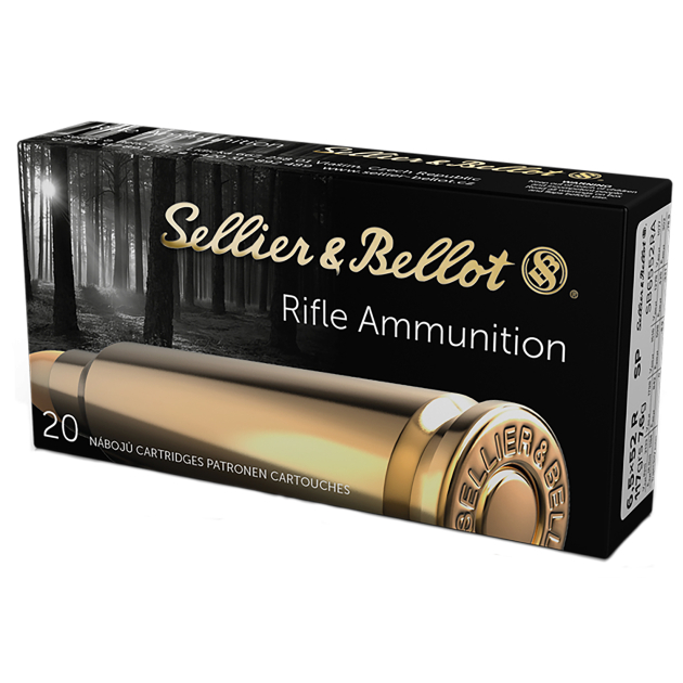 Sellier & Bellot SB6552RA Rifle  6.5x52mmR 117gr Soft Point 20 Per Box/25 Case