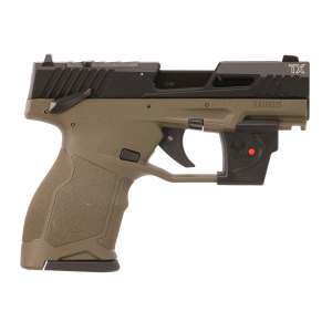 TAURUS TX22C 22LR BK/OD 3.5" VIRIDIAN
